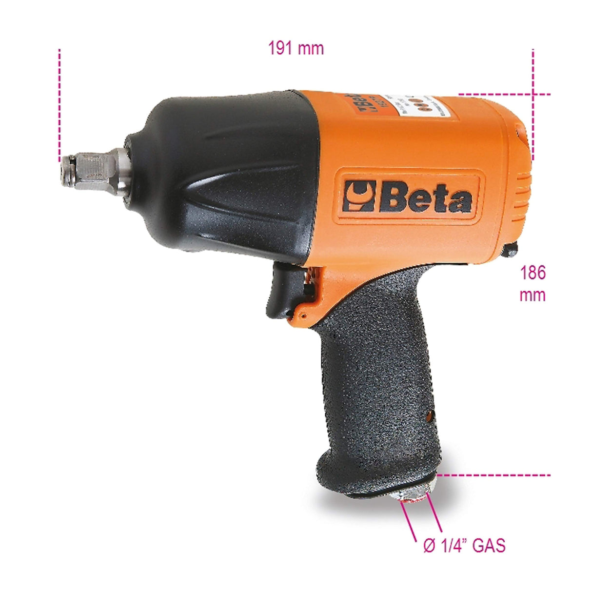 Beta 1927P - Llave de impacto reversible en composite