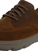 Skechers Arch Fit Garza Rowan, Zapatillas Hombre, Dark Brown Leather/Synthetic, 41.5 EU