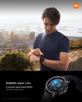 XIAOMI Watch 2 Pro, Versión Bluetooth, Qualcomm Snapdragon W5+ Gen 1, Wear OS x MIUI Watch, Pantalla AMOLED 1,43", Monitor Frecuencia Cardíaca y Sueño, Negro (Versión ES + 3 años de garantía)