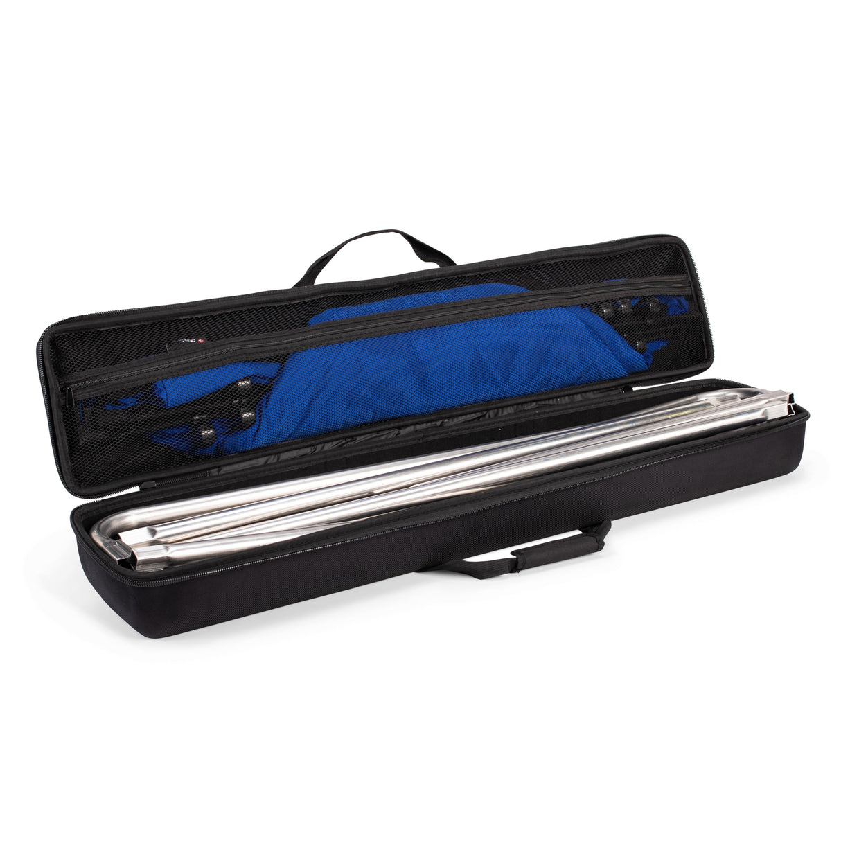 Manfrotto EzyFrame Kit de Fondo Colapsable Gran Formato para Fotografía/Vídeo - 2 x 2,3 m - Croma Azul - Estructura en Aluminio de Montaje Rápido - Incluye Maletín Rígido - Ultraportátil - LL LB7948