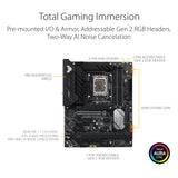 ASUS TUF Gaming H670-PRO WiFi D4 - Placa Base ATX Intel H670 LGA 1700 (VRM de 14+1 Fases, PCIe 5.0, 4 x M.2 PCIe 4.0, Intel 2.5Gb Ethernet, DisplayPort, HDMI, USB 3.2 Tipo C Frontal, Aura Sync)