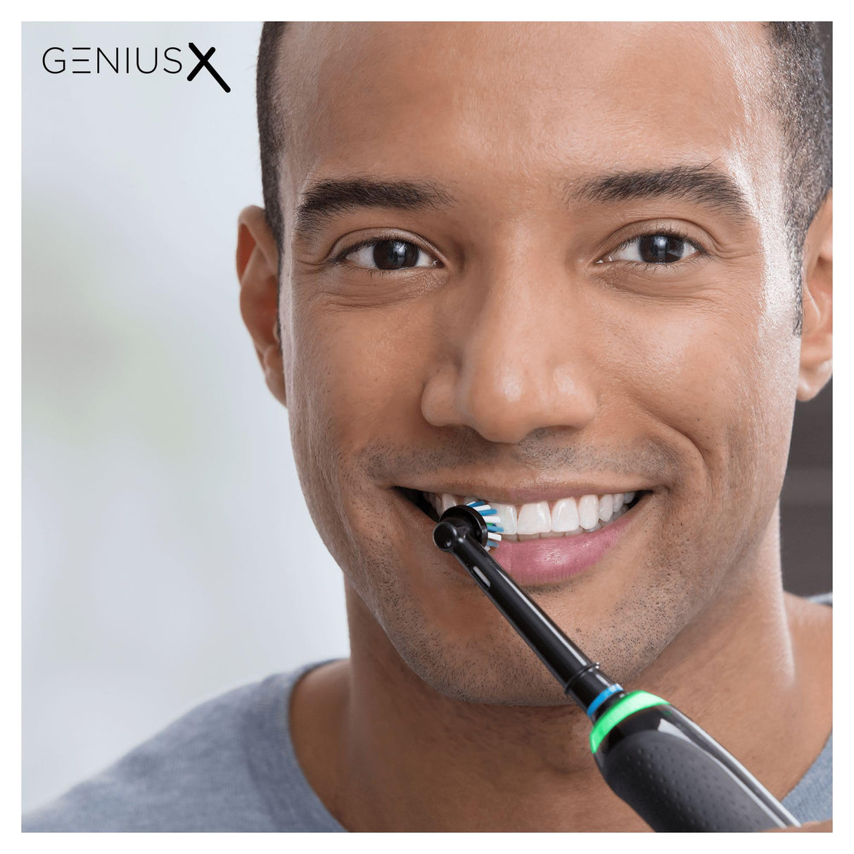 Oral-B Genius X 20000 Luxe Edition - Cepillo de Dientes Eléctrico Negro con Tecnología de Braun