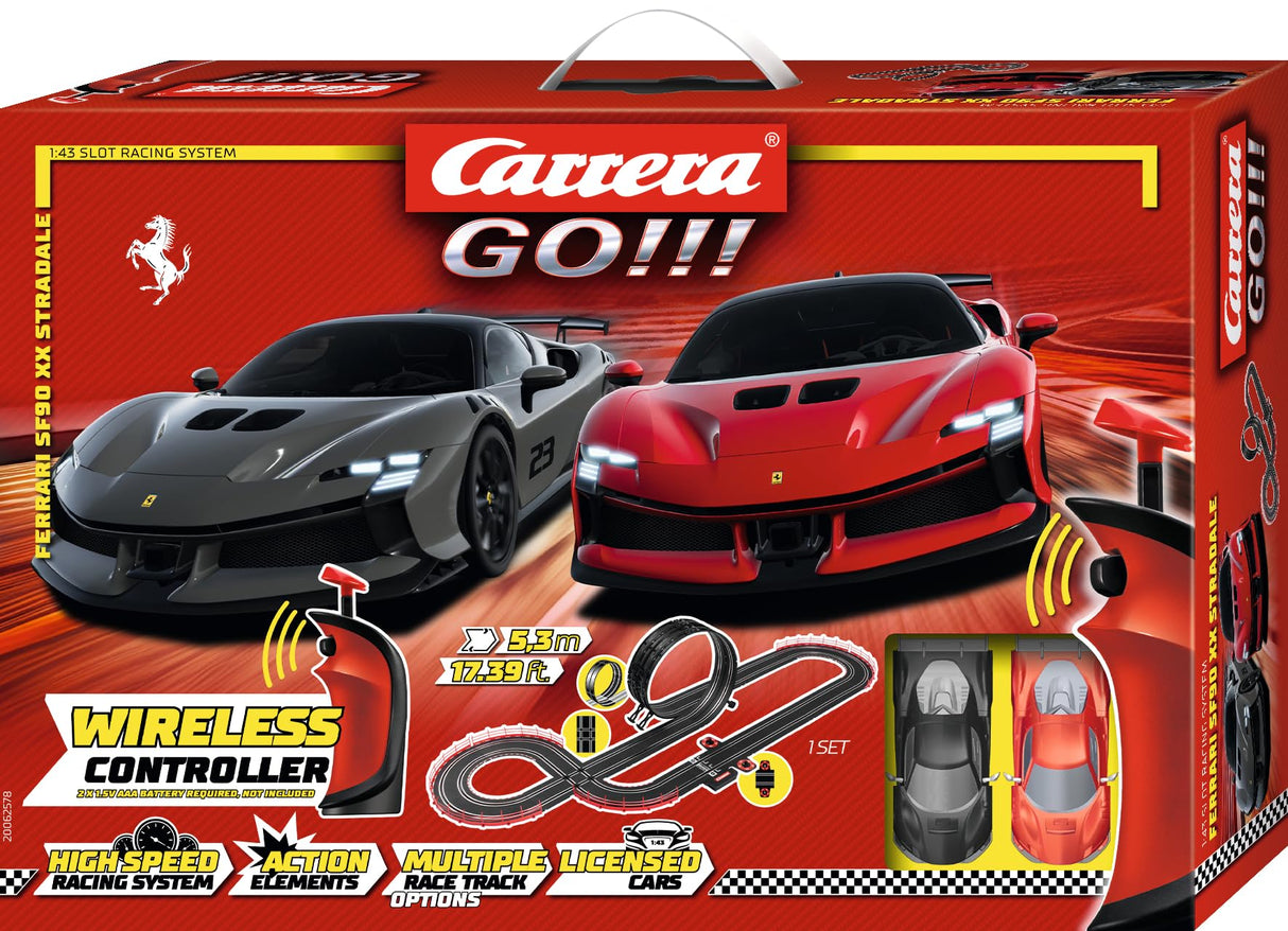 Carrera - 20062578 GO Potencia del superdeportivo Ferrari, Inalámbrico