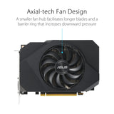 ASUS Phoenix NVIDIA GeForce RTX 3050 V2 - Tarjeta Gráfica Gaming (PCIe 4.0, 8GB GDDR6, HDMI 2.1, DisplayPort 1.4a, Ventiladores Axial-tech, Placa de Protección, Auto-Extreme)