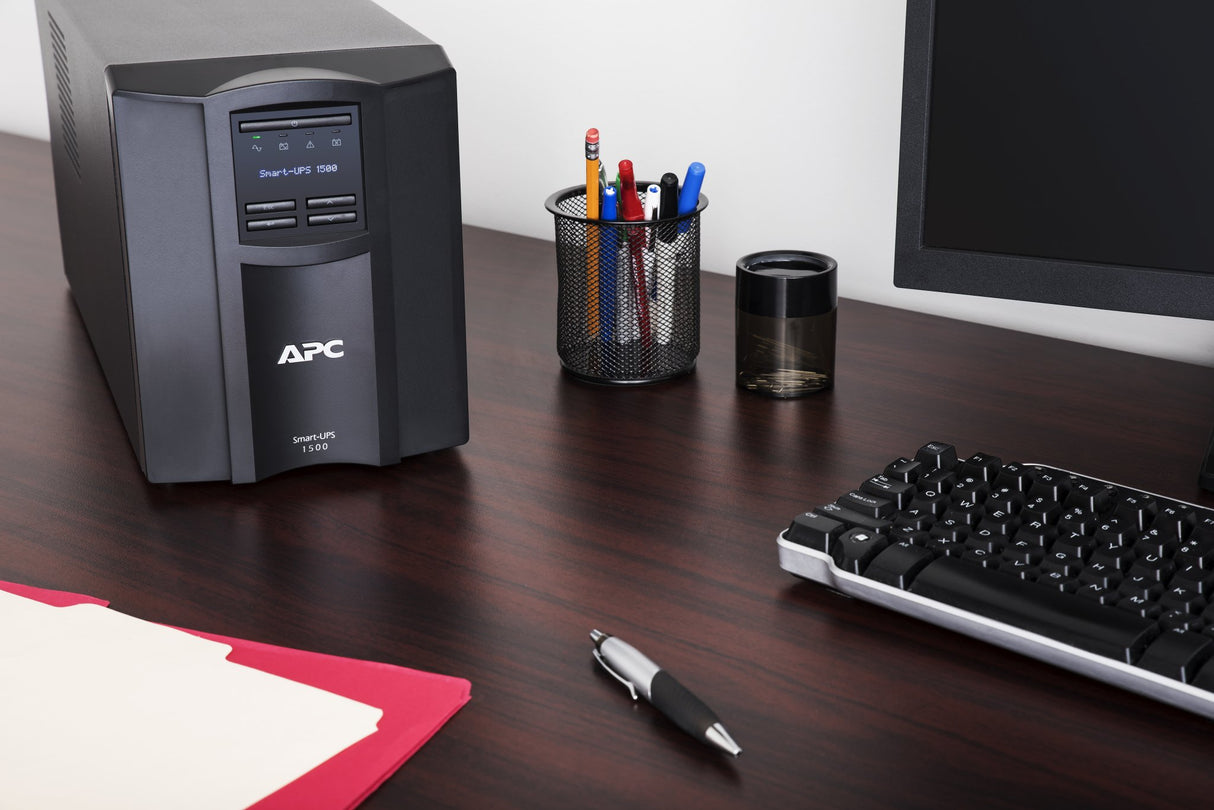 APC Smart-UPS SMT-SmartConnect - SMT1500IC - Sistema de alimentación ininterrumpida 1500VA (Compatible con Cloud, 8 Salidas IEC-C13)