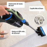 Bosch, Aspirador sin Cable Unlimited 9, batería de 3,0 Ah, tecnología MicroClean, depósito de Polvo de fácil Vaciado, Luces LED, Verde, BBS921TBA