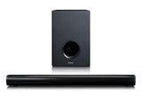 Lenco 810090 Barra de Sonido Bluetooth sbw-800 con subwoofer Externo 2 x 20+ 30 w rms - dsp - hdmi (ARC) - Entrada de línea - USB - Entrada aux - Negro