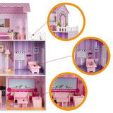 WOOMAX - Casa de muñecas de Madera (ColorBaby 85293)