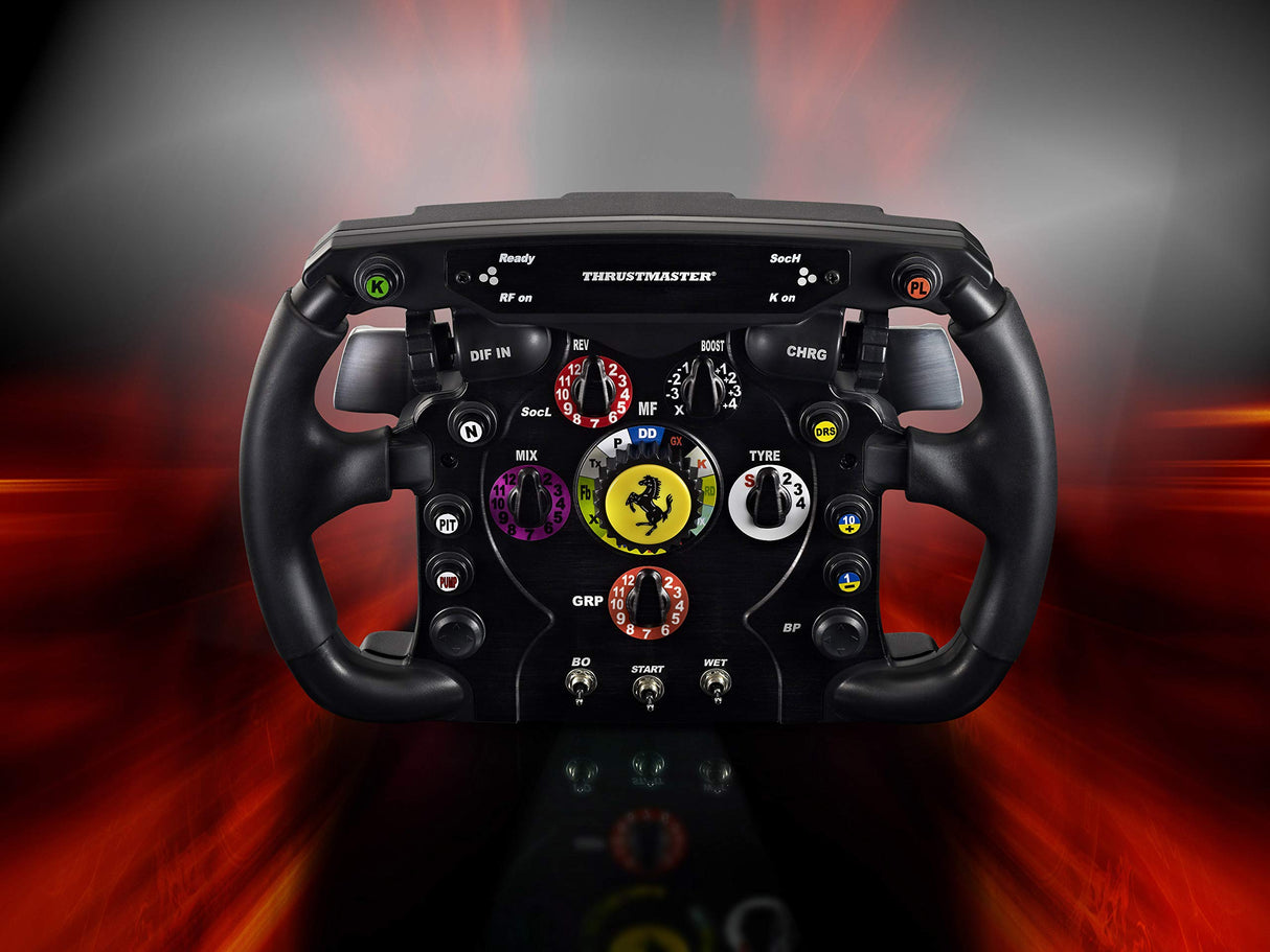 Thrustmaster Ferrari F1 Wheel Add-On - Volante de carreras desmontable que incorpora el sistema Thrustmaster Quick Release