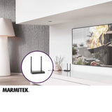 Marmitek Transmisor HDMI inalámbrico - TV Anywhere Wireless HD - Full HD de 1080p - Alcance de 50 Metros a través de Paredes y techos - Retorno de Infrarrojos - Transmisor HDMI -Soporte USB