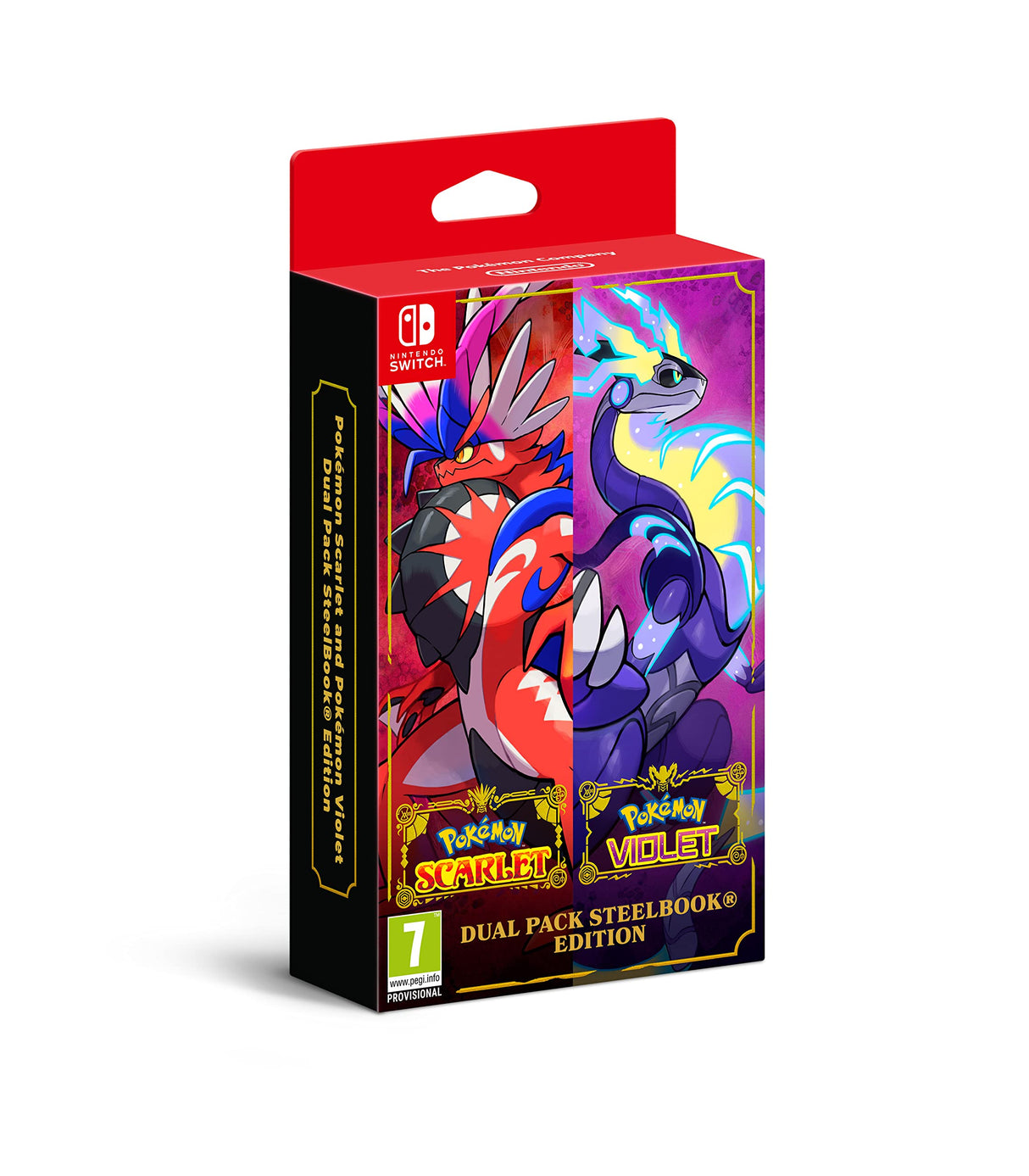 Nintendo Pokémon Scarlet and Pokémon Violet Double Pack Standard Anglais Nintendo Switch