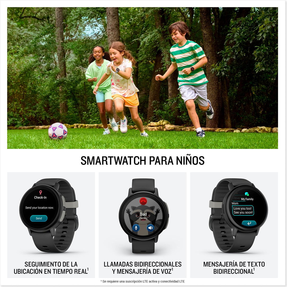 Garmin Bounce 2, Smartwatch y Monitor de Actividad física para niños, Apto para Nadar, Correa Ajustable, hasta 2 días de duración de la batería, Negro