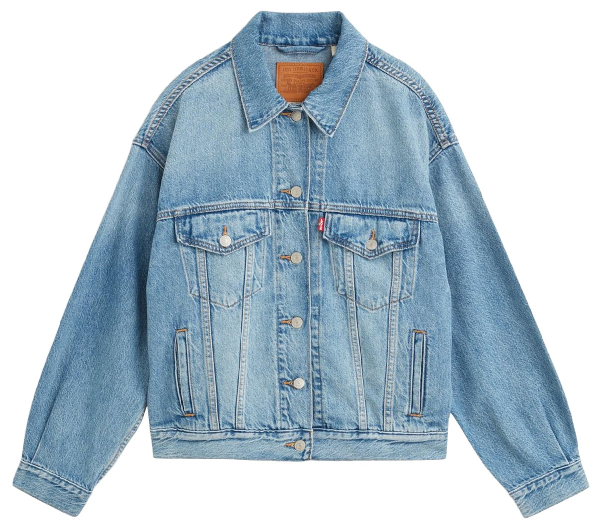 Levi's 90s Trucker, Jacket para Mujer, Soft As Butter Mid, XS