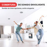 Pyle Altavoces Estereo,10”, 300W, 2 vias, Empotrables, Techo, Pared, Red de Cruce electronico, 35Hz-20kHz