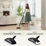 Dupray Neat Limpiador a Vapor con 17 Piezas – Potente limpiador de vapor multifunción para el hogar: suelos, baldosas, juntas, colchones, muebles, ventanas, coche y más (Neat Steam Cleaner EU Plug)