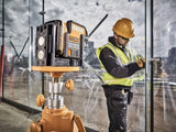 DEWALT DCE0825D1G-QW - Láser autonivelante de 2 líneas en cruz (Horizontal y vertical) y 5 puntos - Incluye batería DW 10,8V Litio - VERDE