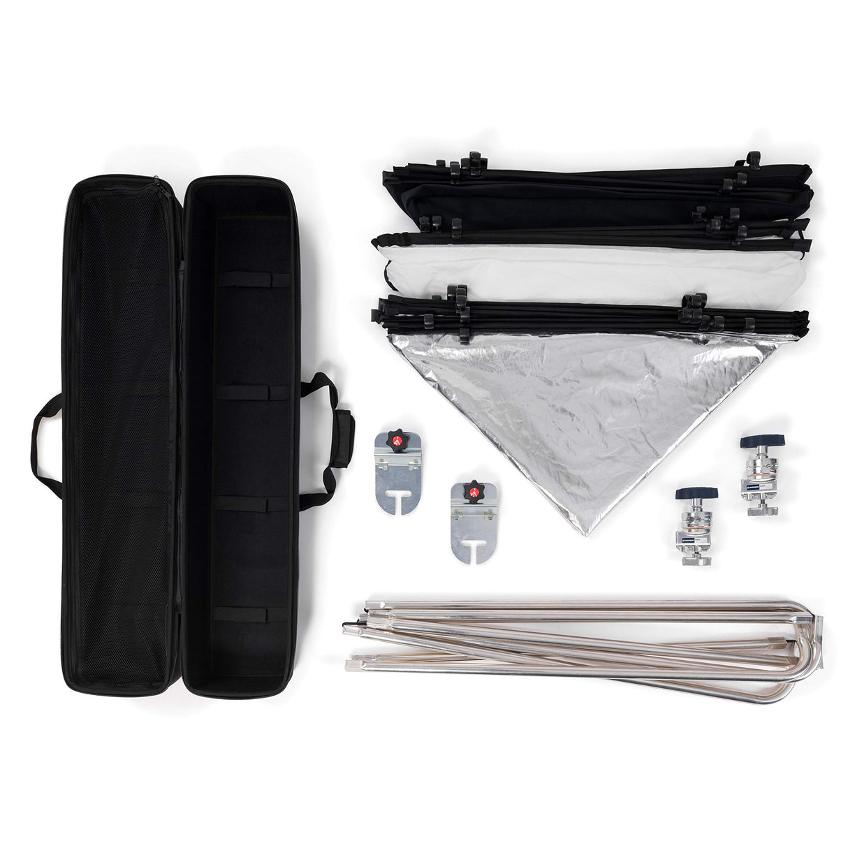 Manfrotto Pro Scrim - Kit Todo en uno, 1,1 x 1,1 m, pequeño