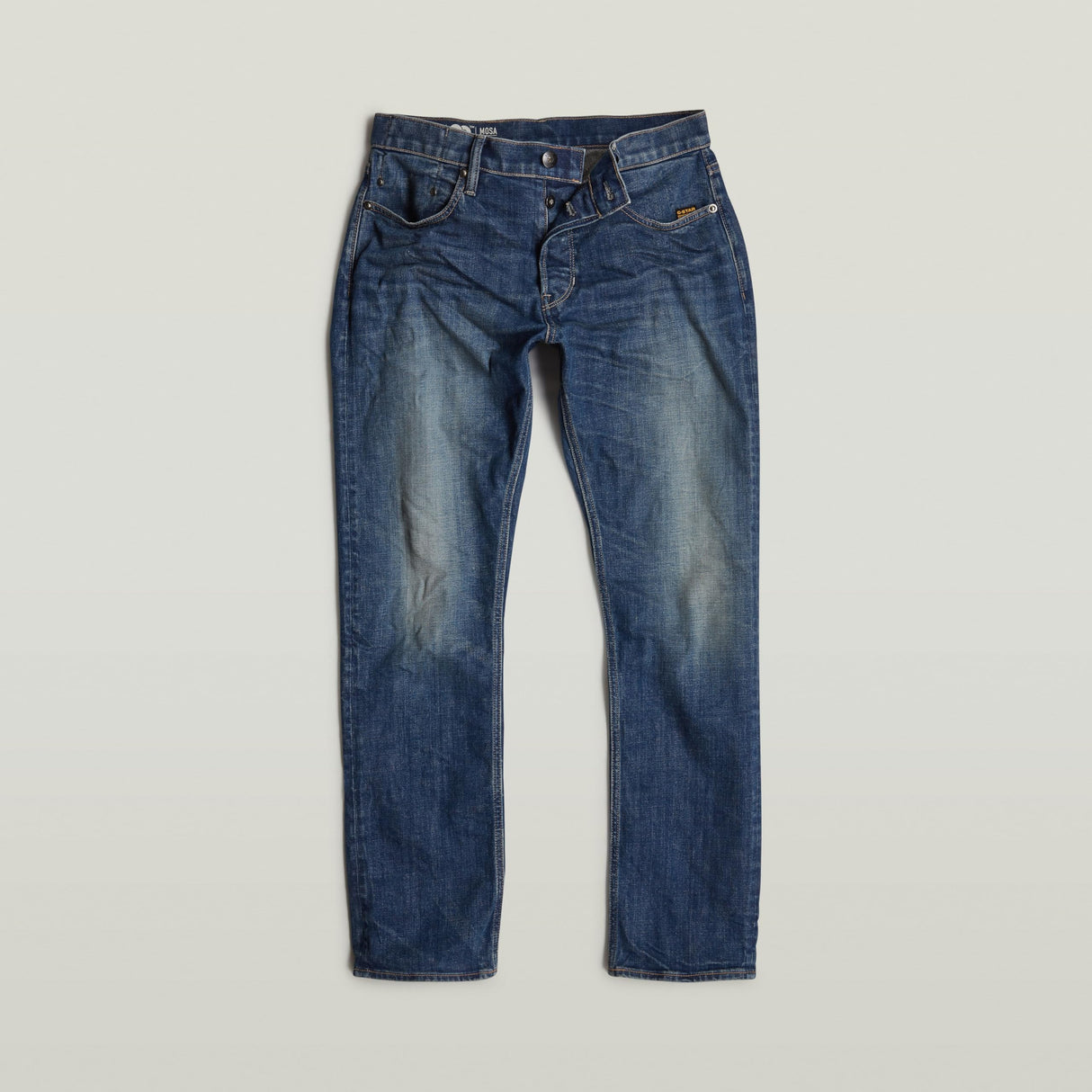 G-STAR Mosa Straight Jeans Hombre, Azul (Worn In Sand Dunes D23692-d498-g801), 31W / 32L