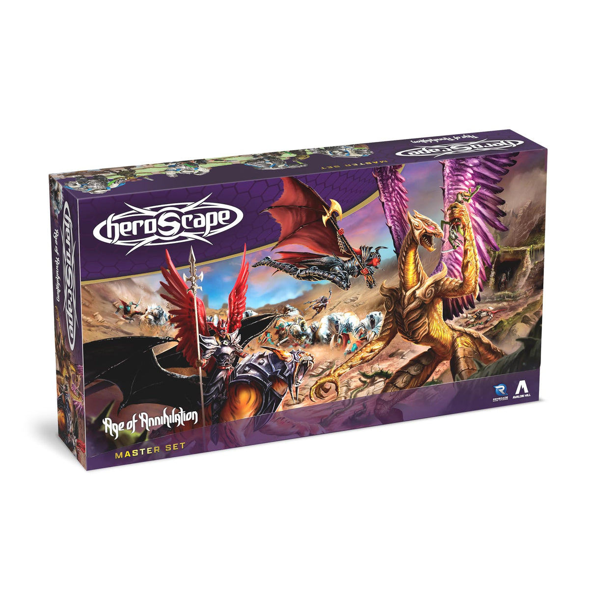 Renegade Game Studios Heroscape Age of Annihilation Master Set, Juego de miniaturas estratégico, 2 Jugadores, 60-120 Minutos, Edad 14+