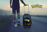 CYPBRANDS, MC-301-PK, Mochila extraíble con ruedas, Grey, Pokémon