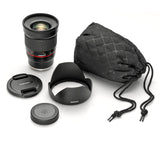 Samyang F1120709101 - Objetivo fotográfico DSLR para Micro Cuatro Tercios (Distancia Focal Fija 16mm, Apertura f/2-22 ED AS UMC CS, diámetro Filtro: 77mm), Negro