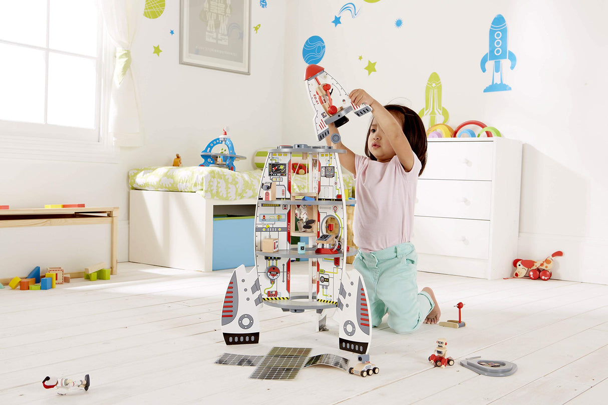 Hape - Cohete Espacial de Cuatro Pisos (Toynamics E3021)