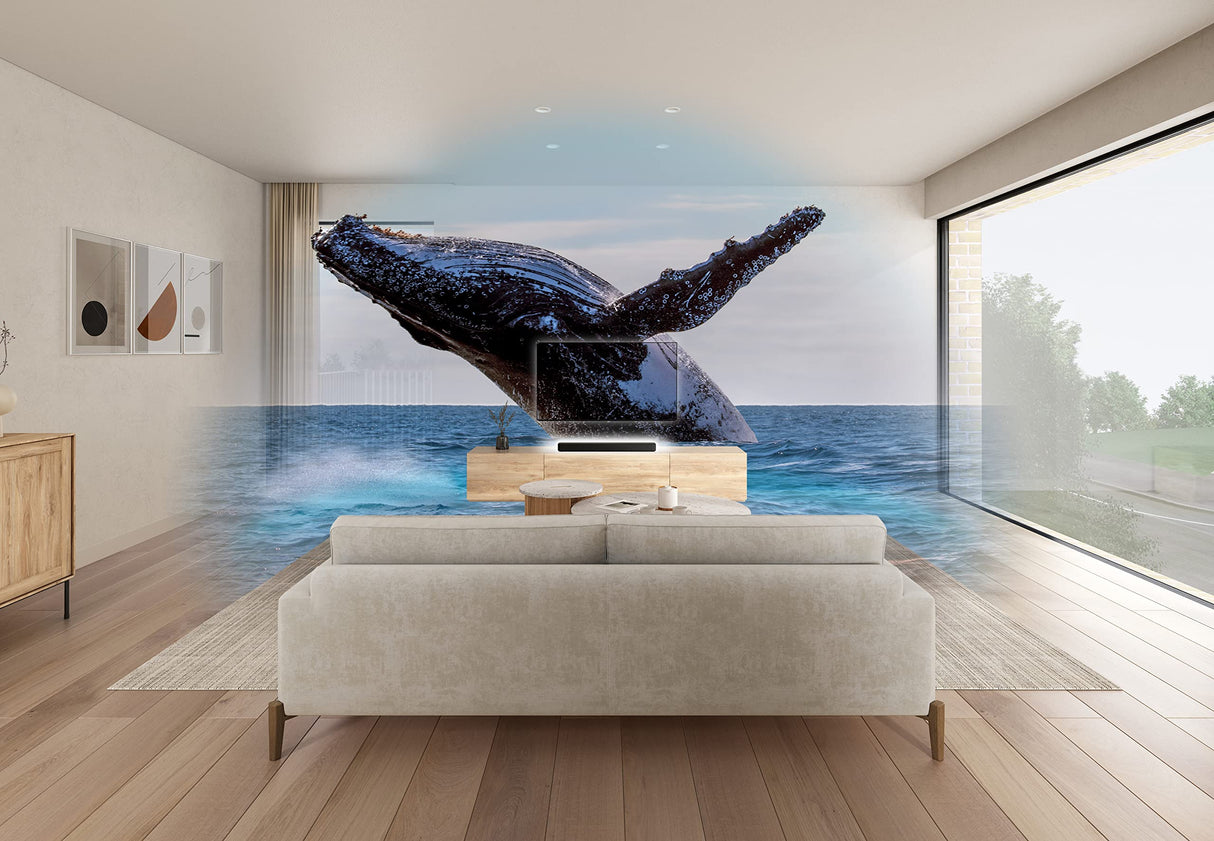 Sony HT-S2000 Barra de Sonido TV con Bluetooth, pequeña y compacta, Dolby Atmos, 3.1 Canales