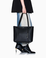 ARMANI EXCHANGE Woman'S Shopping, Bolsa de la Compra para Mujer, Black/Lady, Talla única