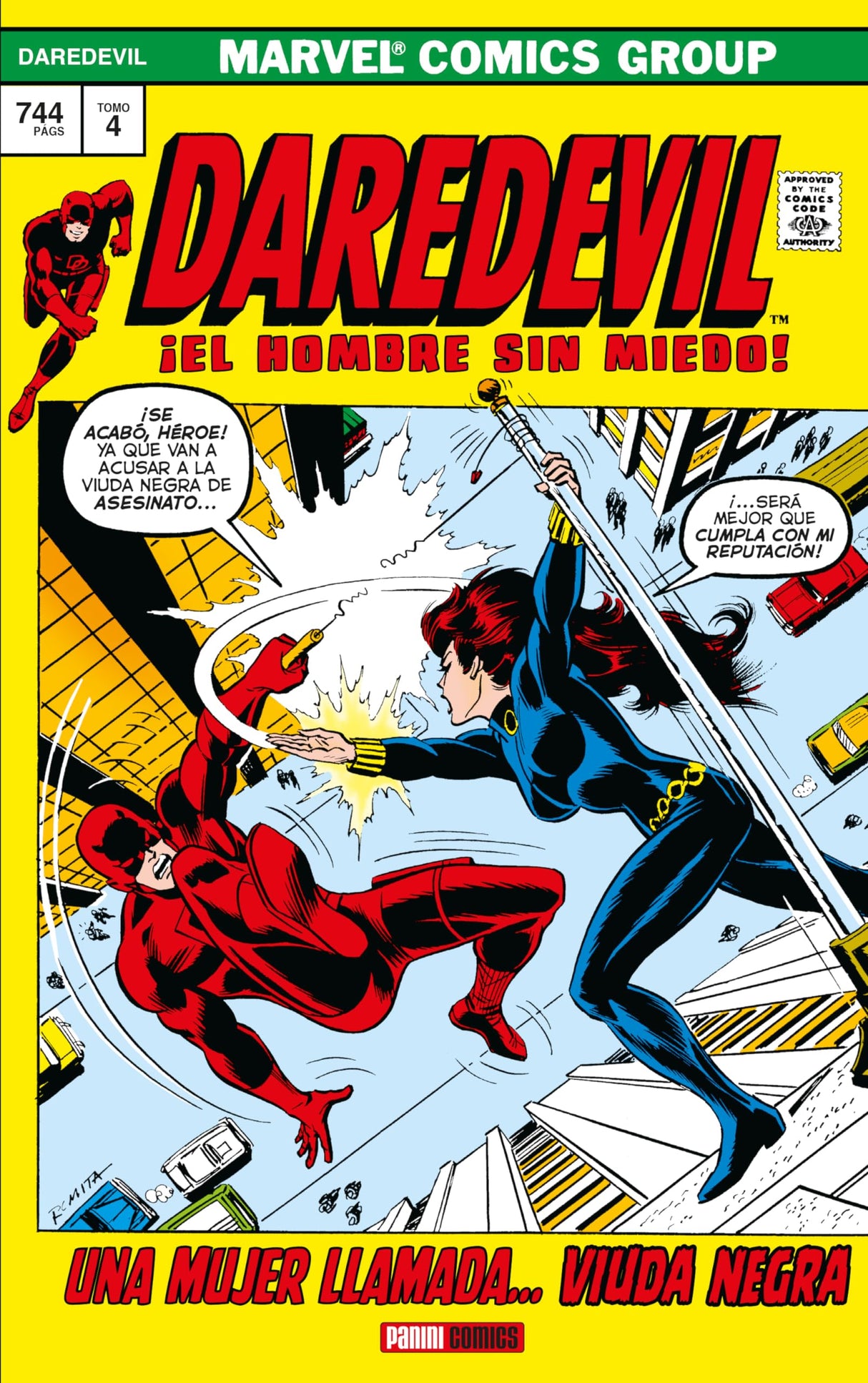 Daredevil 4. Una mujer llamada... Viuda Negra (MARVEL GOLD)