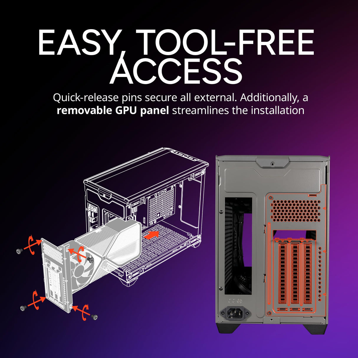 Cooler Master NR200P MAX SFF Small Form Factor Mini-ITX Case, Custom 280mm AIO, 850W SFX Gold PSU, Triple Ranura Vertical Mount GPU, PCIe Gen4 Riser, Tempered Glass or Vented Panel (NR200P-MCNN85-SL0)