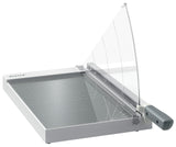 Leitz Precisión Guillotina de Papel A4+ para Oficina, Corta 15 Hojas, Longitud de Corte 381mm, Cuchilla de Acero, Base de Cristal Resistente con Guía y Protección Anticortes, 90210000