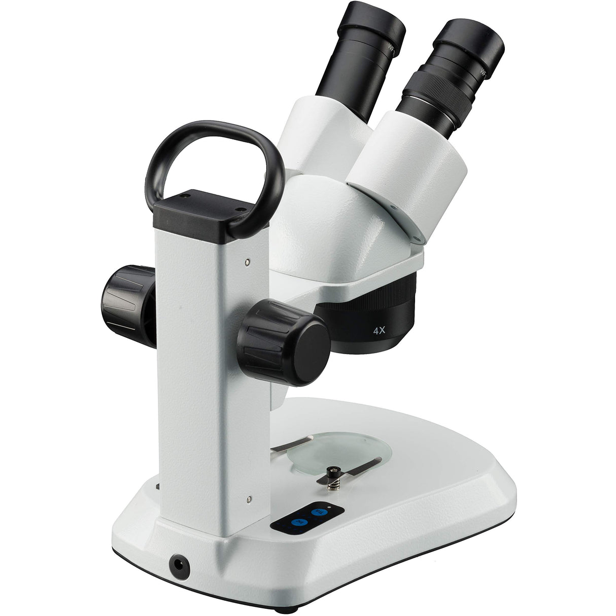 Bresser Microscopio Analyth STR 10x – 40x estéreo, luz difuminada y transmitida, microscopio, Color Negro