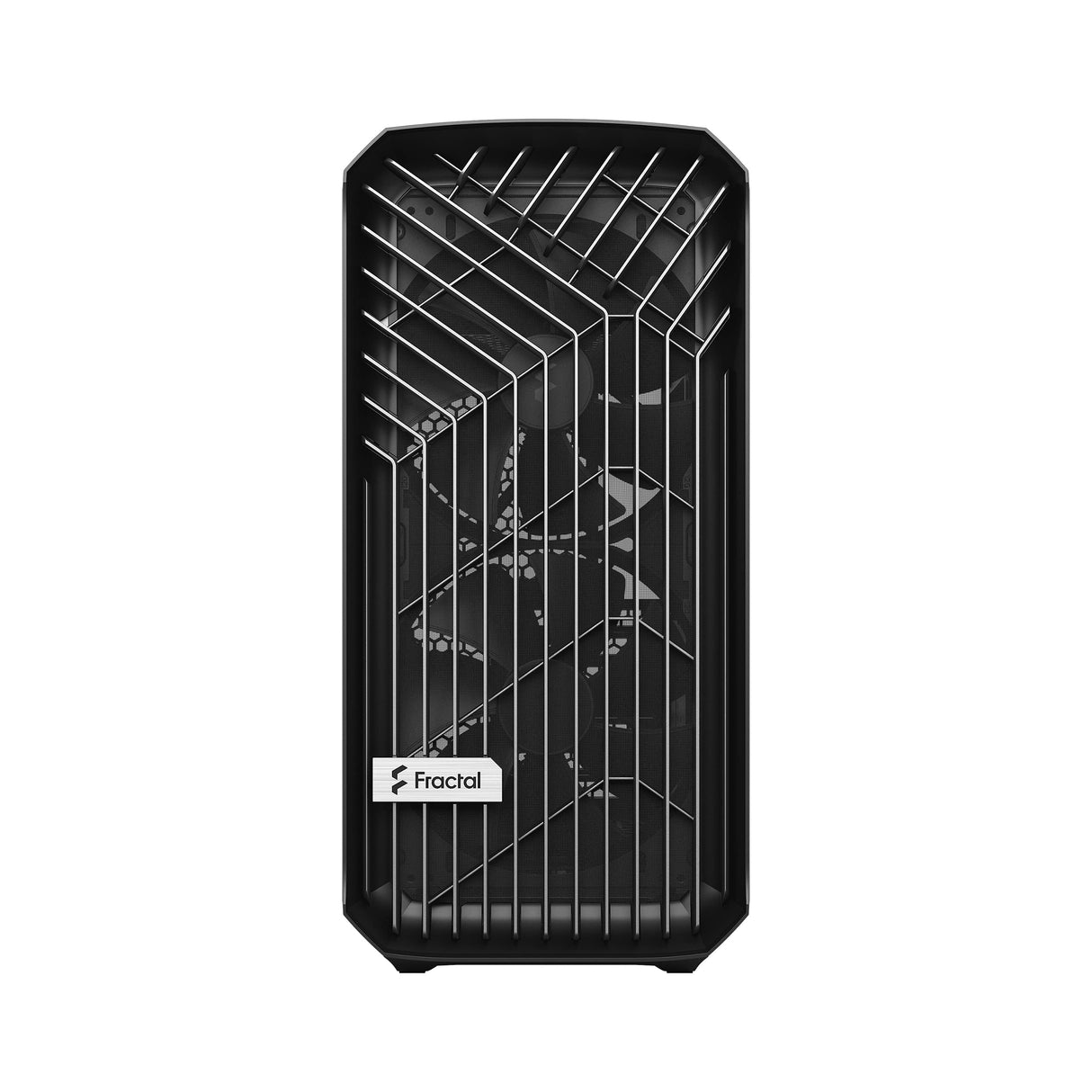 Fractal Design Torrent Compact Black - Solid Side Panel - Open Grille for Maximum Air Intake - Two 180mm PWM Fans Included - Type C - ATX Airflow Mid Tower PC Gaming Case