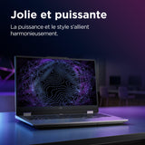 Lenovo LOQ 15IAX9 - Ordenador portátil Gaming 15,6" FHD 144Hz (Intel Core i5-12450HX, RAM 16GB, SSD 512GB, NVIDIA GeForce RTX 4050-6GB, Windows 11 Home) Teclado AZERTY francés - Gris Lunar