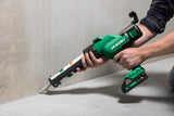 HiKOKI Akku-Kartuschenpistole AC18DA (18V, 400ml, 3000N, Automatische Rücklaufsperre, 6 Stufen, ohne Akku und Ladegerät)