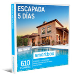Smartbox - Caja Regalo Escapada 5 días - Idea de Regalo para Novios - 4 Noches con Desayuno para 2 Personas