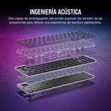 Corsair K65 PRO MINI RGB 65% Optical-Mechanical Wired Gaming Keyboard - Interruptores OPX - Teclados PBT Double-Shot - Compatible con iCUE - PC, PS5, PS4, Xbox - QWERTY ES - Negro