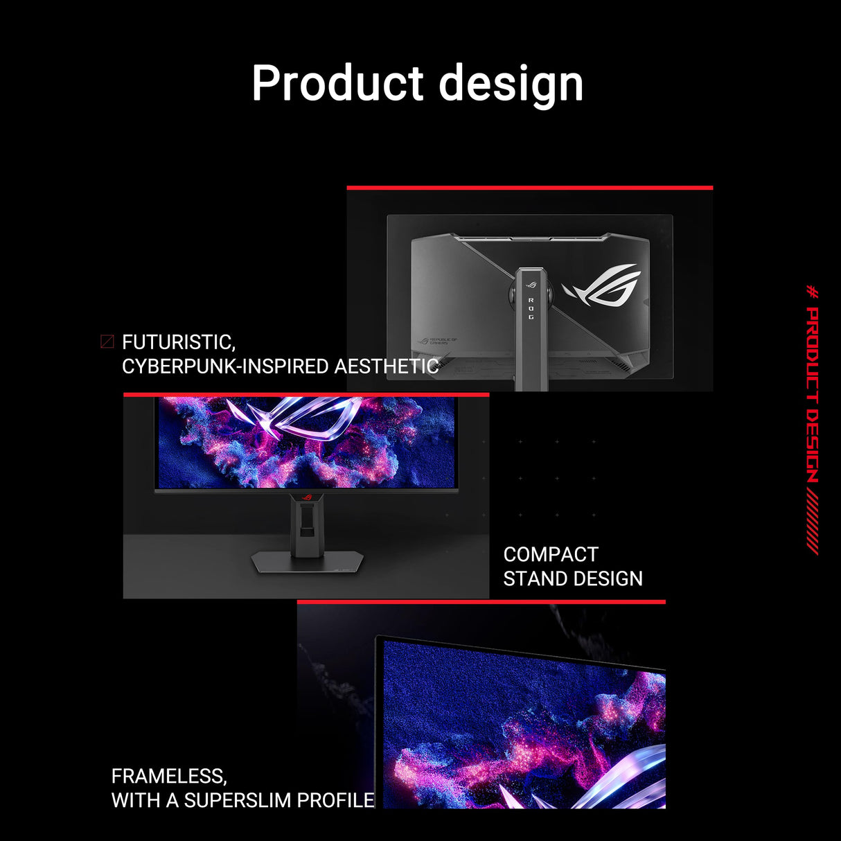 ASUS ROG Strix XG27AQDMES - Monitor Gaming de 27 Pulgadas, 1440p QD-OLED, 240 Hz, Neo Proximity Sensor, OLED Care Pro, ELMB, 99% DCI-P3, DisplayWidget Center