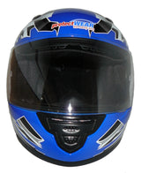 protectWEAR Casco de moto para niños azul SA03-BL - XXS