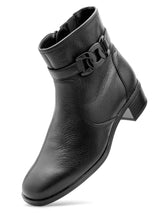 ARA Graz, Botas Cortas al Tobillo Mujer, Negro, 38.5 EU Ancho