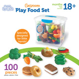 Learning Resources Set de Comida de Juguete para el Aula New Sprouts