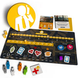 Hegemony Lead Your Class to Victory | Unique Asymmetric Card Driven Game | Political Economic Board Game | Ages 14+ | 2-4 Players | English Version