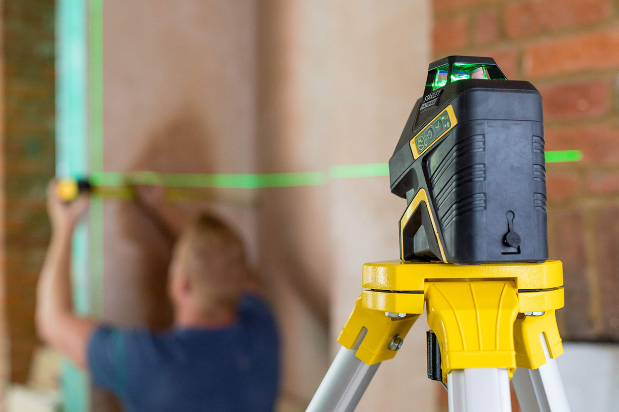 STANLEY FATMAX FMHT77617-1 - Nivel láser de luz verde 360º V2 a batería