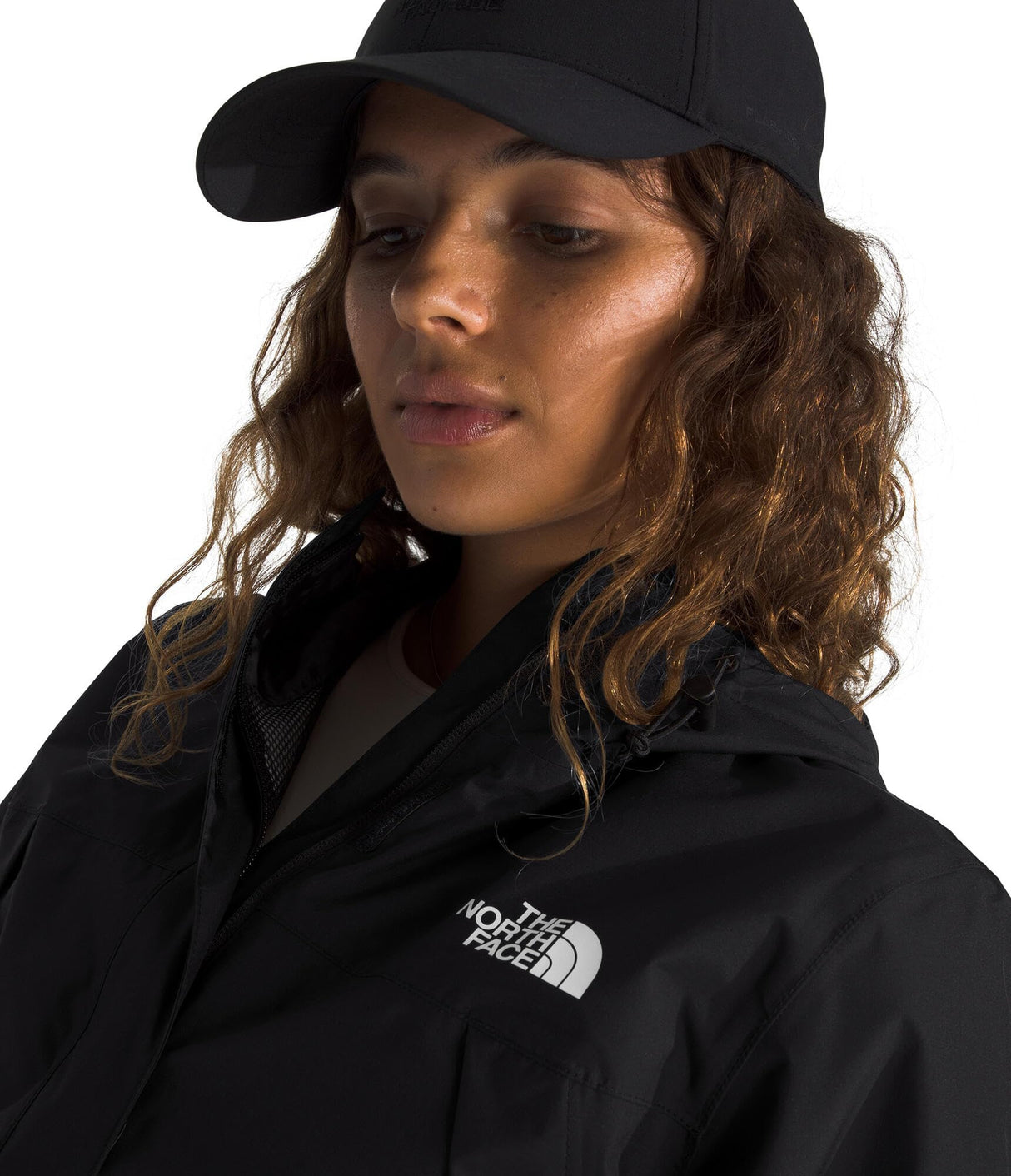 THE NORTH FACE NF0A8BKDJK3 W ANTORA RAIN JACKET - REFIT Jacket Mujer TNF BLACK Tamaño L