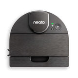 Neato D9 Smart Robot Vacuum Cleaner - D-Design, HEPA Filter, Laser Map Navigation - App Control - 200 Minutes Duration, Auto Recharge and Reset - Black