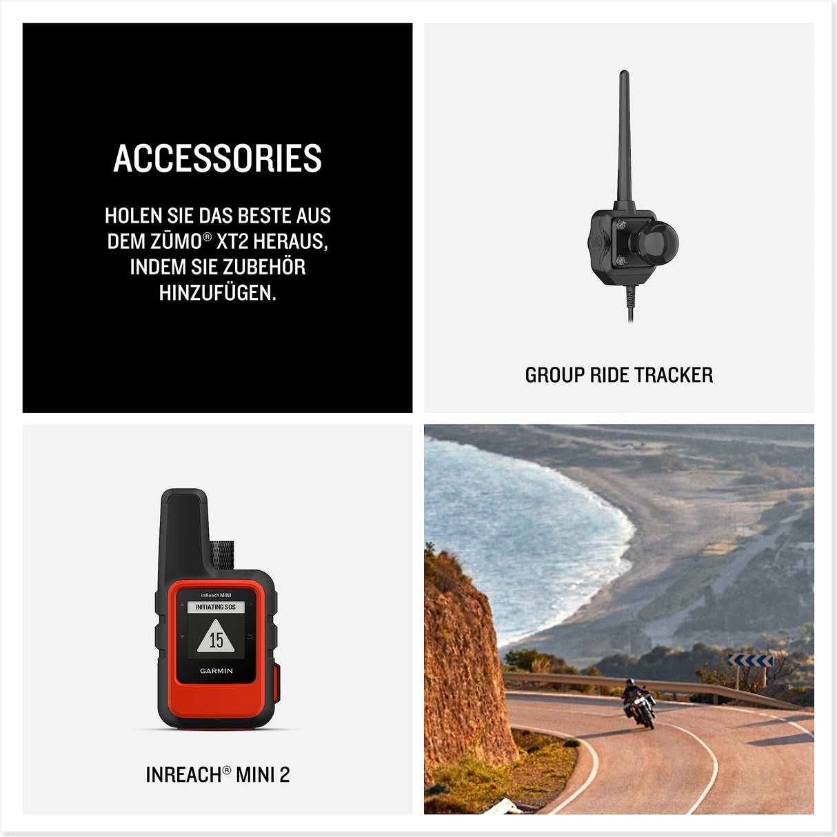 Garmin Zūmo XT2 Navegador de Moto de 6”, Mapas Topográficos Preinstalados, Rutas Personalizadas, Rutas con Amigos, Negro