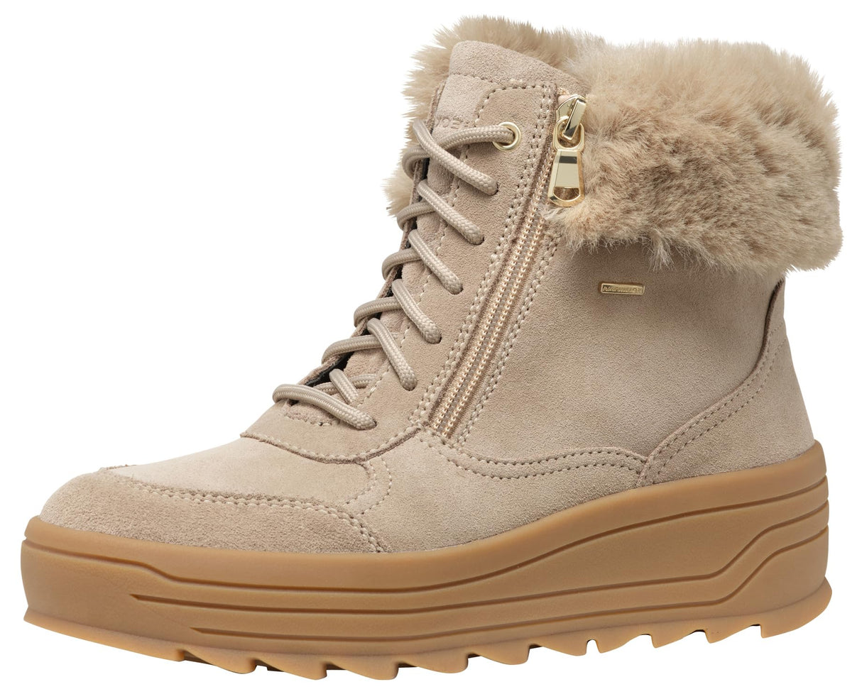 Geox D Milleiny B ABX B, Bota de Tobillo Mujer, Color Pardo, 39 EU