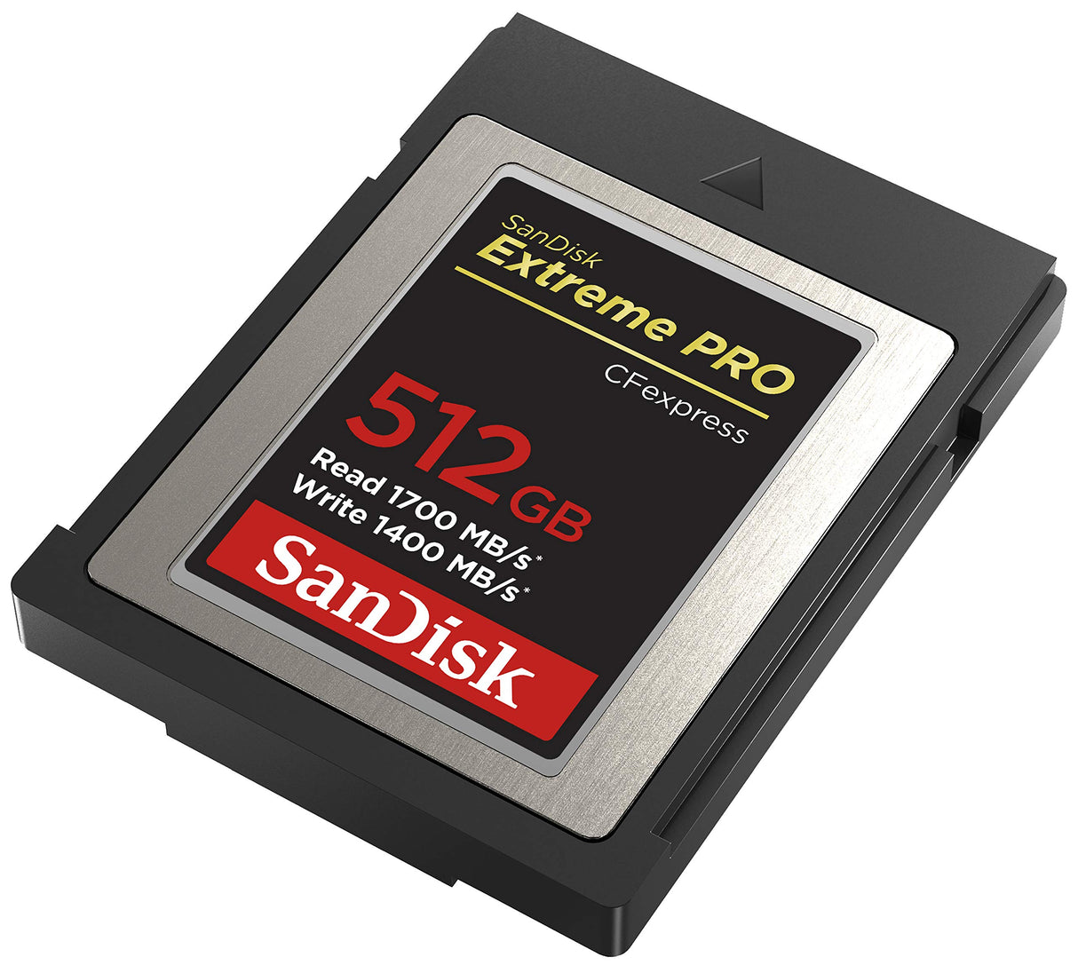SanDisk 512GB Extreme PRO tarjeta CFexpress Type B Grabación de vídeo RAW 4K + RescuePro Deluxe hasta 1700 MB/s