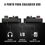 Numark DJ2GO2 Touch Controlador DJ USB Compacto de 2 Canales para Serato DJ Con Mezclador Crossfader, Interfaz de Audio y Jog Wheels de Sensibilidad Táctil