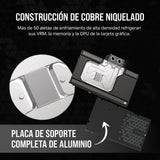 CORSAIR Hydro X Series iCUE Link XG7 RGB 4080 Strix/TUF Bloque de Agua para GPU - para Tarjetas MSI GeForce RTX 4080 Gaming Strix/TUF - Negro
